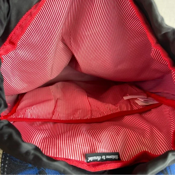 Herschel Supply Co. Dawson Blue Hawaiian Print Backpack - Picture 13 of 16